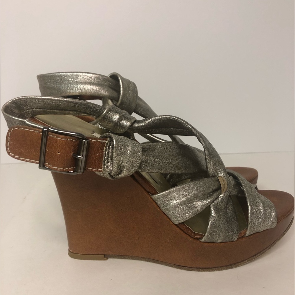 Cynthia Vincent silver wedges